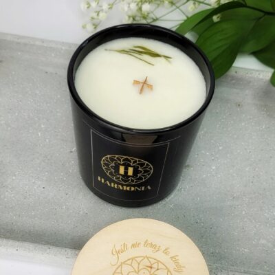 Świeca sojowa zapachowa LEŚNY ODDECH